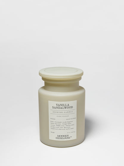 Cozy Vanilla Sandalwood 12 oz scented candle