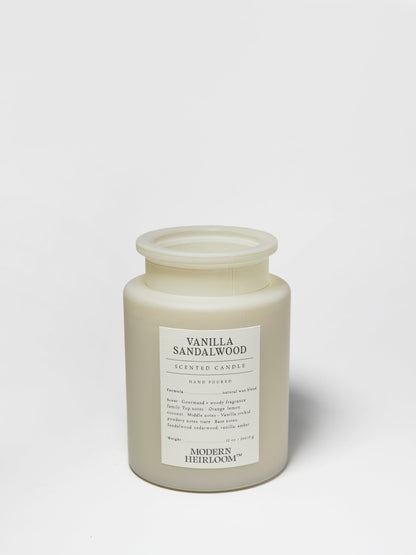 Cozy Vanilla Sandalwood 12 oz scented candle
