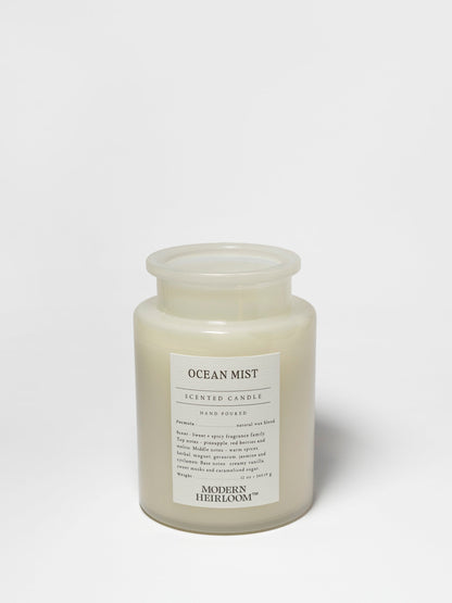 Cozy Ocean Mist 12 oz scented candle