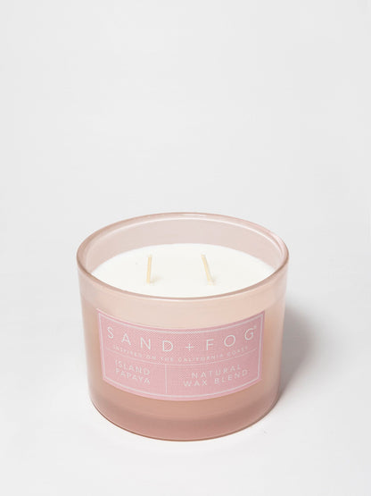 Cozy Island Papaya 12 oz scented candle