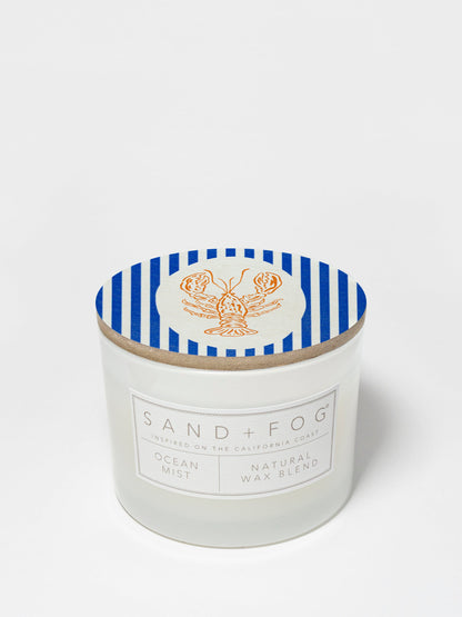 Cozy Ocean Mist 12 oz scented candle
