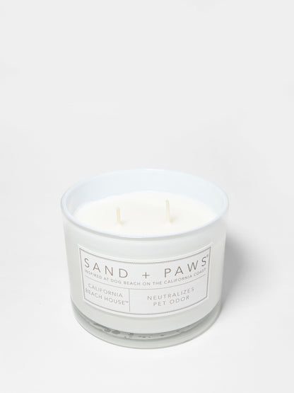 Cozy Sand + Paws California Beach House 12 oz scented candle
