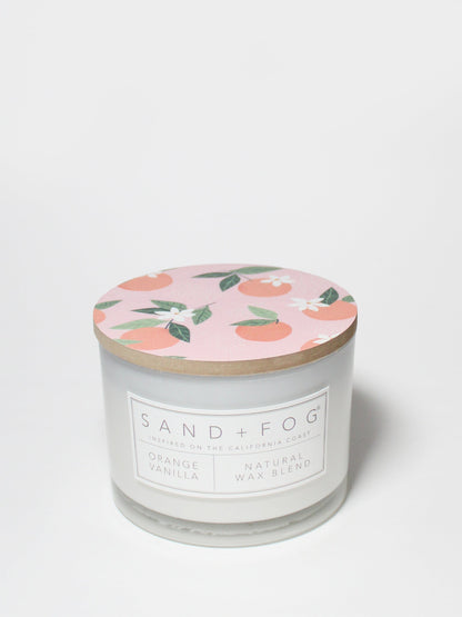 Cozy Orange Vanilla 12 oz scented candle