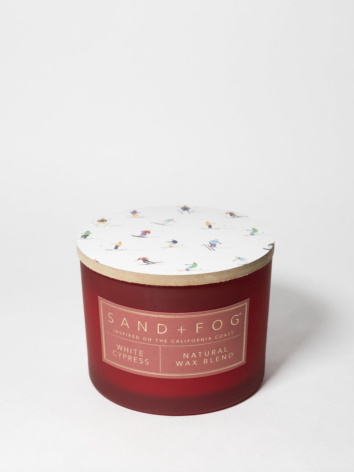 Cozy White Cypress 12 oz scented candle