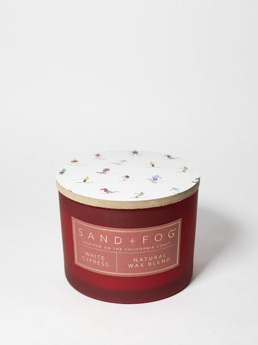 Cozy White Cypress 12 oz scented candle