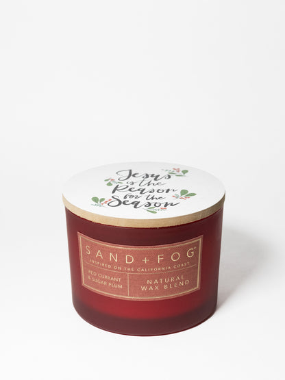 Cozy Red Currant & Sugar Plum 12 oz scented candle